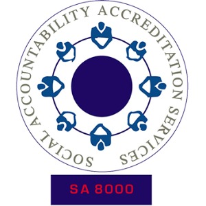 Certificato SA 8000:2014